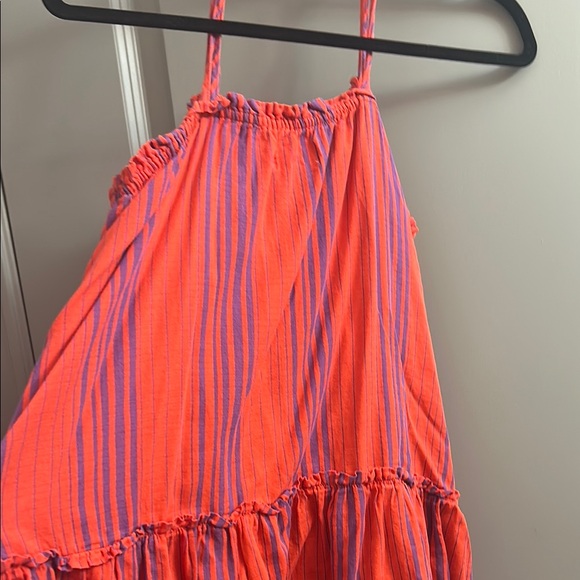 Vibrant Striped Sleeveless Dress - Picture 5 of 5
